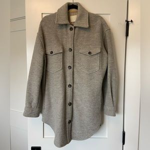Wilfred Free Ganna Shirt Jacket Size L